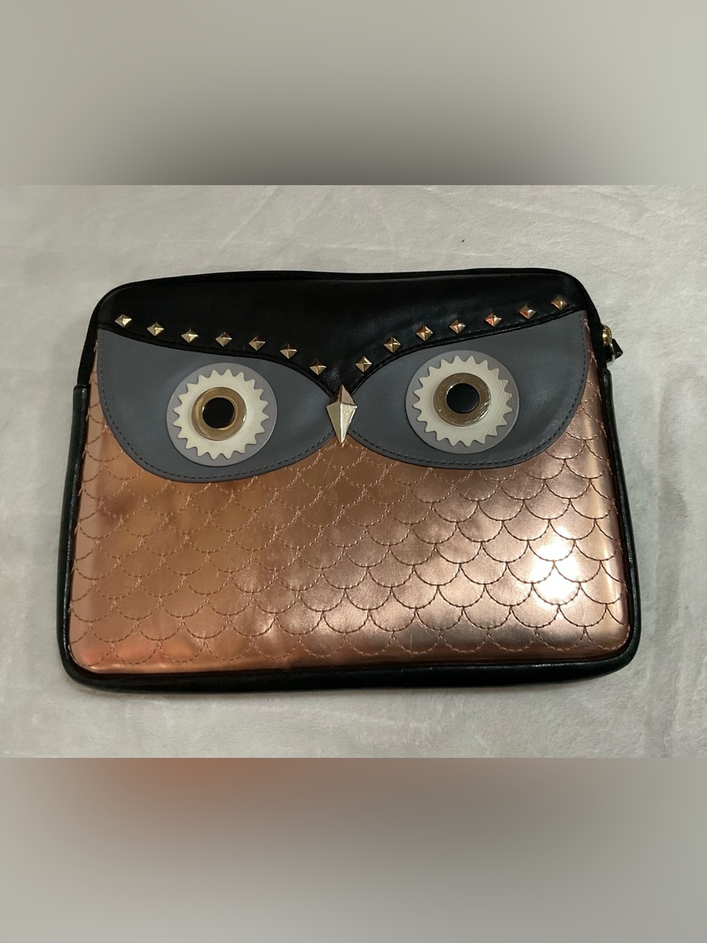 Kate Spade New York Hoot IPad Mini, Cosmetic Case or Art Deco Clutch.